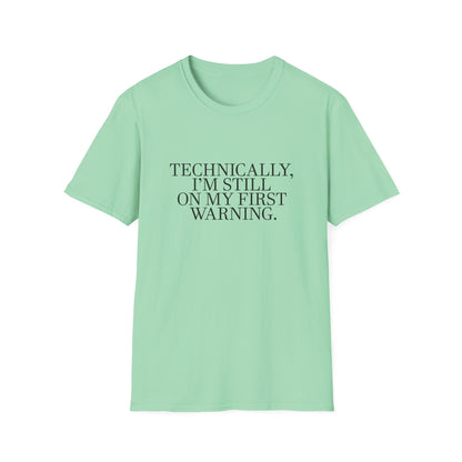 First Warning T-Shirt