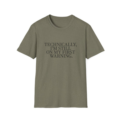 First Warning T-Shirt