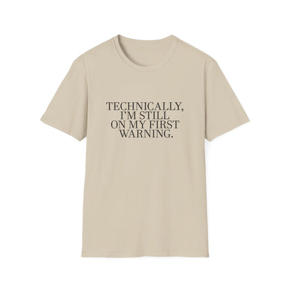 First Warning T-Shirt